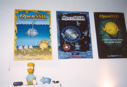 My three OpenBSD posters - click for larger image